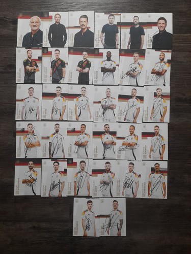 Dfb autogrammkarten satz - autogrammkarten, em