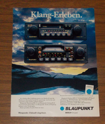 Seltene werbung blaupunkt - seltene,