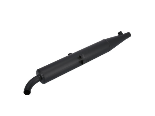 Auspuff enduro schwarz - auspuff, enduro,