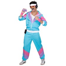 Trainingsanzug 80er Jahre Kostüm S 42/44 Verkleidung Herren Kleidung Klamotten