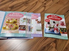 Zeitschriften Torten Dekorieren 1-15 + Weihnachtsspecial Deagostini 23456789 10 