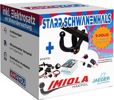 NEU ANHÄNGERKUPPLUNG für Opel Zafira B 05-14 starr + 7-pol E-Satz mit REC SPEZ