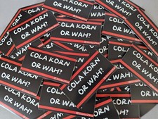 Stück sticker cola korn - sticker, or