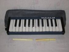 BANDMASTER Melodica Meldodika 26 Blasharmonika Triola blau 2 Mundstücke DDR GDR