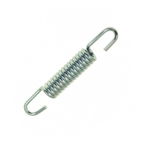 Chrom feder auspuff anbausatz - chrom,