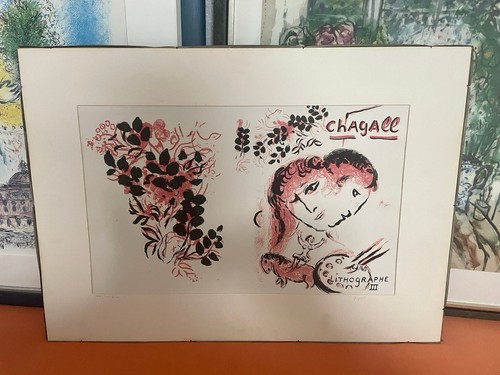 Marc chagall lithographe 3 - lithographe,