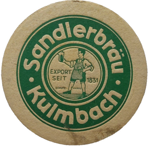 Alter bierdeckel sandlerbräu - alter,