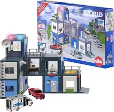 siku 5510, Polizeistation,Light & Sound,+2 Fahrzeugen +Zubehör,  aufbaubar