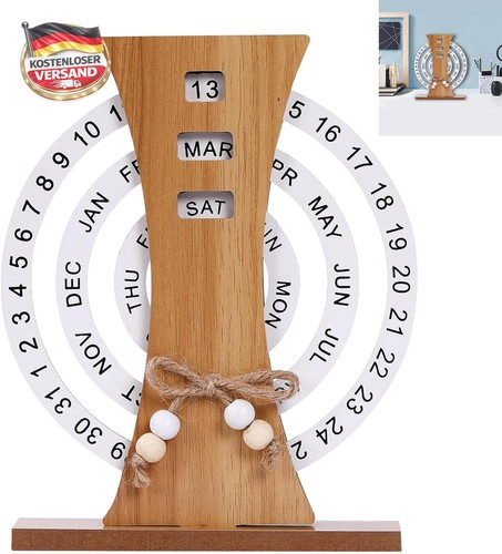 Ewiger kalender riesenrad holz - kalender,