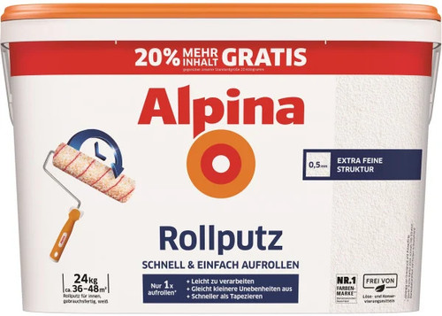 Alpina rollputz 5 mm - rollputz, 0,5