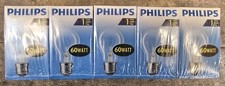 10 x Philips E27 60W klar