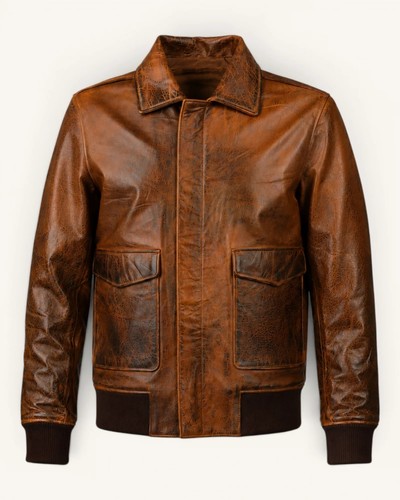 Herren echt distressed - distressed, braun