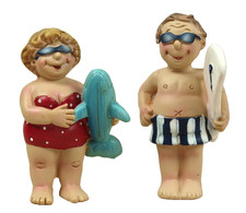 2er Set maritime Deko Figuren