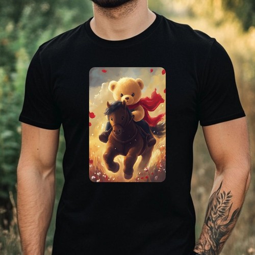 Herren shirt teddybär - t-shirt, auf