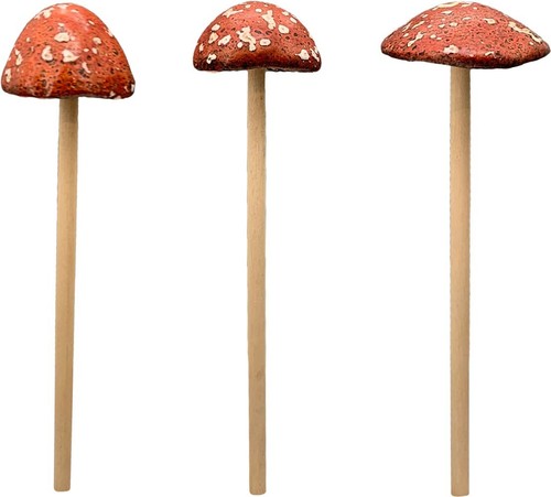Pilz steinzeug garten stecker - pilz,