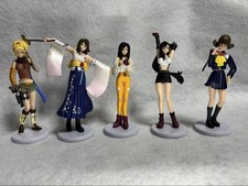 Final Fantasy Heroine Figuren Set Tifa Selphie Granat Yuna Rikku Bandai