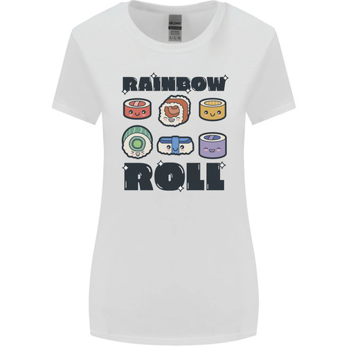 Kawaii sushi regenbogen - kawaii, rolle