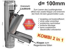 Zink Fallrohr Multiklappe =