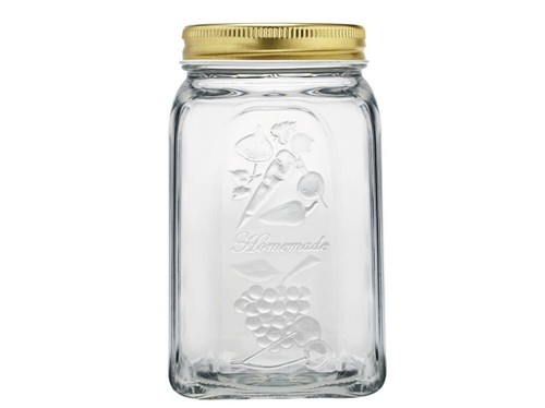Einmachglas homemade 1000ml - homemade,