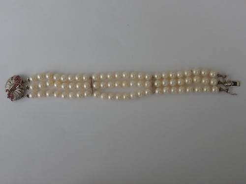 Perlenarmband reihig mit - perlenarmband,