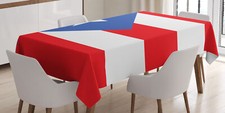 Puerto Rico Tischdecke Flagge mit Stern Stripes