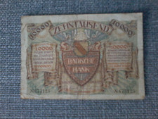 BAD9 10000 Mark 1923 ohne Serien