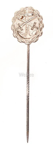 Navy wound badge silver - badge,