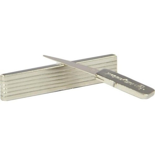 Zahnstocher silberblatt flach - silberblatt,