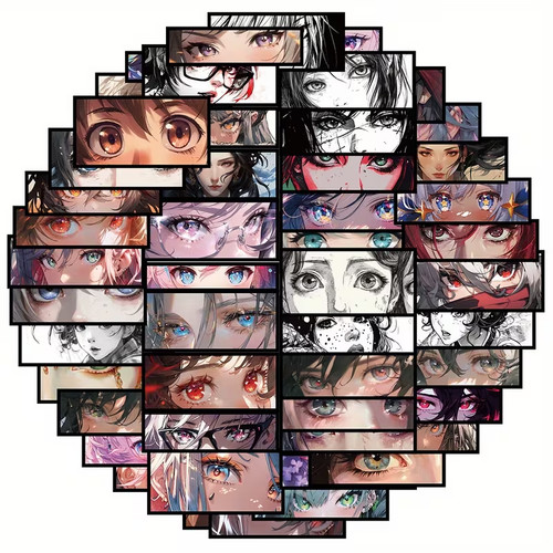 50x eyes sticker - eyes, augen