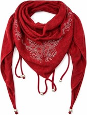 Damen Uni Dreiecktuch Halstuch