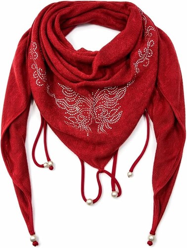Damen uni dreiecktuch - uni,