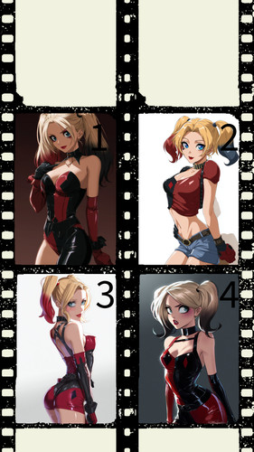 Sexy anime harley quinn - sexy,
