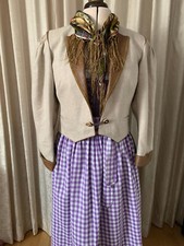 Trachtenjacke aus Leinen mit