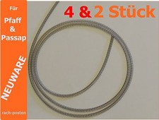 4 Stück bzw 2Stück Bremsfeder für Passap und Pfaff Strickmaschinen (10S6)