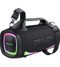 ZEALOT 100-W-Bluetooth-Lautsprecher – Tragbare,wasserdichte IPX6-Outdoor-Boombox