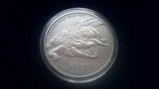 5 Dollar Tokelau 2013 Krokodil 1 Oz. Feinsilber