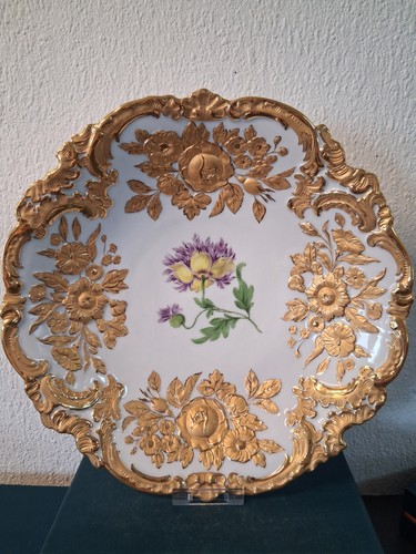 Meissen prunk teller - meissen,