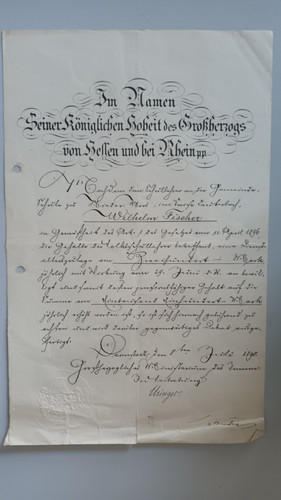 Historische dokumente - historische,