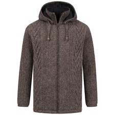 Herren Strickjacke Wolle Jacke