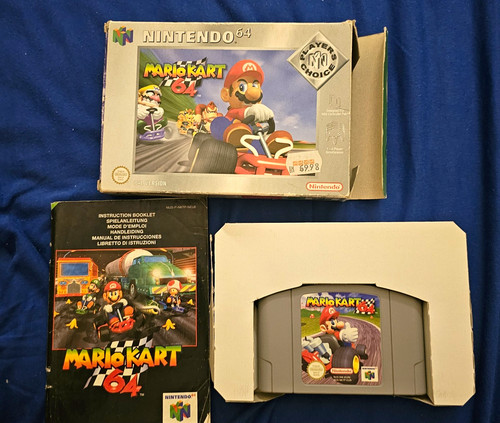 Mario kart n64 ovp - kart,