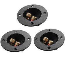  3 Pcs Lautsprecher Polklemmen Subwoofer -Anschluss Auto Audiozubehör