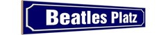 Holzschild 10x46 cm Beatles