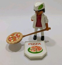 **Playmobil** Pizzabäcker Figur  Lebensmittel Pizza Pizzeria Imbiss Italiener