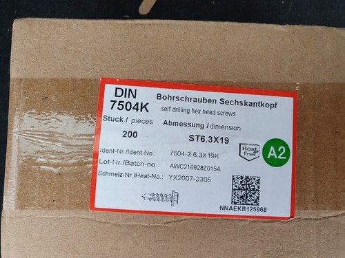 200 stuck bohrschrauben - 200,