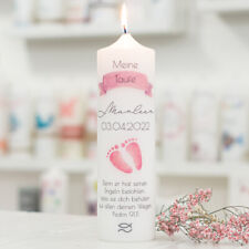 meinkerzenshop® Taufkerze mit
