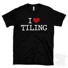 I LOVE TILES T-SHIRT Herz