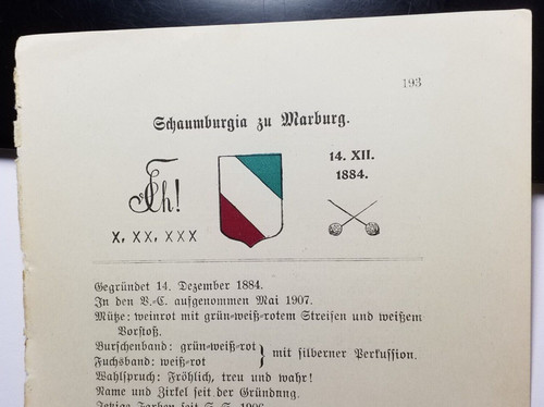 Turnerschaft schaumburgia - turnerschaft, zu