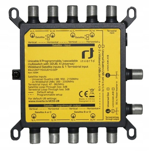 Inverto idlu ust110 cuo1o 32p - inverto, idlu-ust110-cuo1o-32p