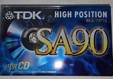  TDK SA 90 Kassetten