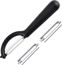 P-Schäler Für Tupper Mit 2 Ersatzklingen,Sparschäler Für Gemüse,Universell Karto